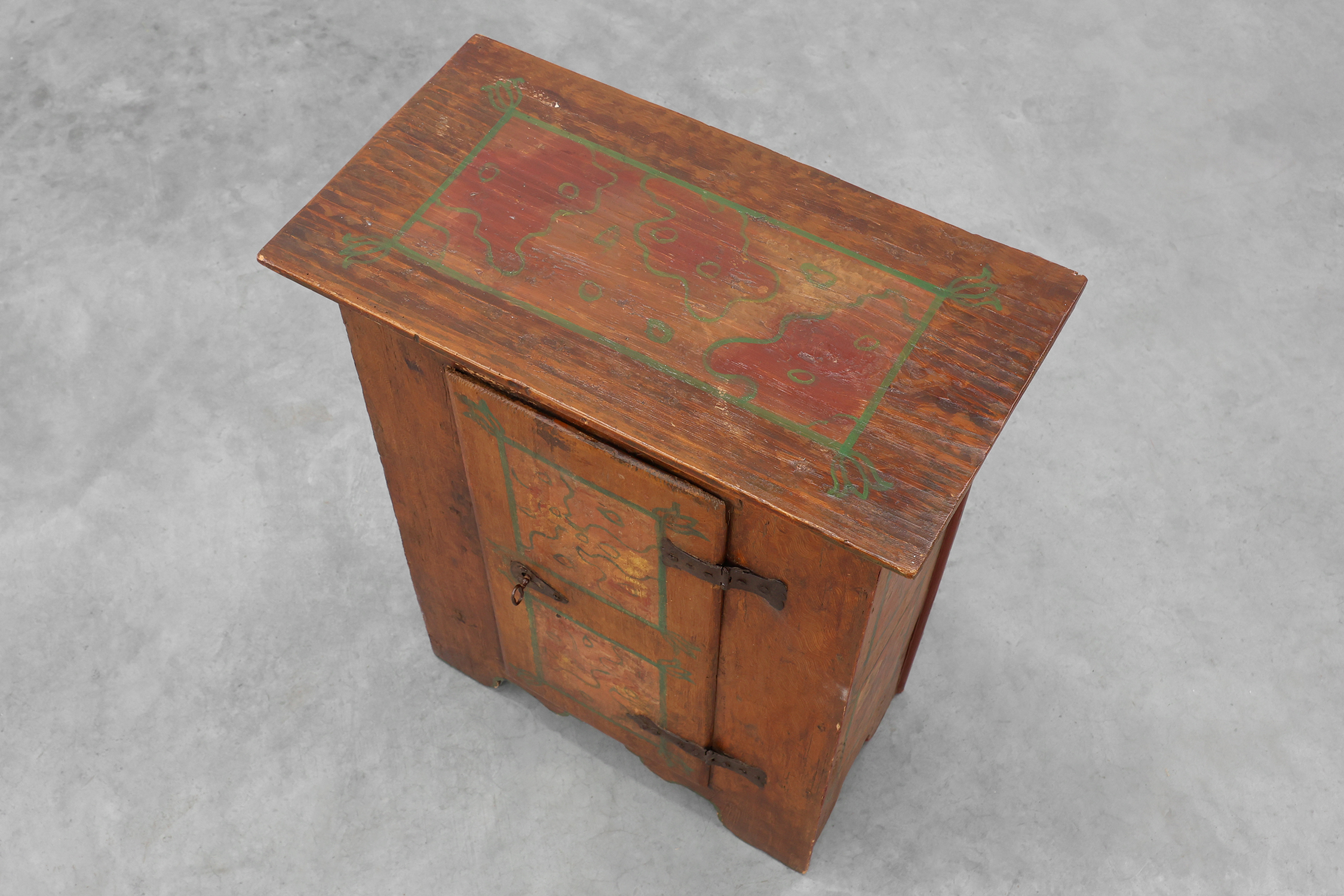 Small Antique Oak Cabinet, France, 18th Centurythumbnail